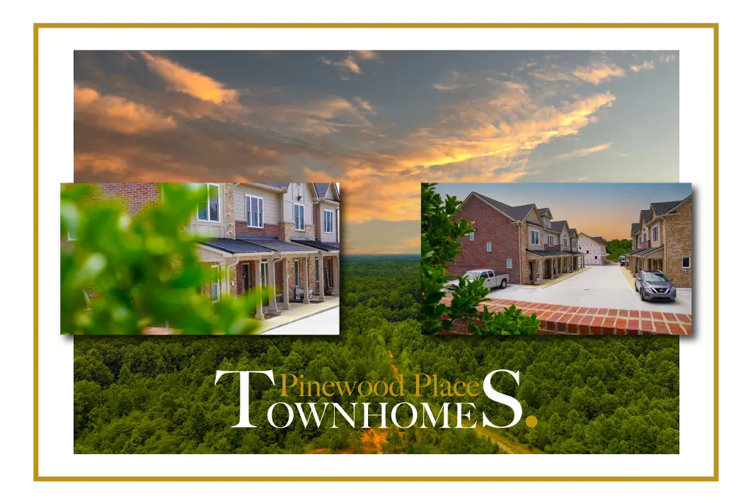 pinewood-place-townhomes-exterior-collage Pinewood Place townhome exteriors in White Bluff, TN